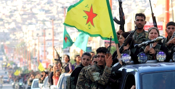 Członkowie YPG i YPJ