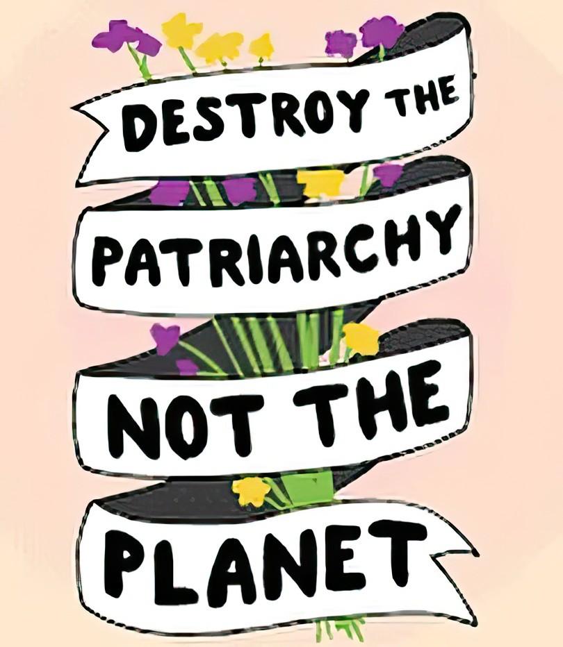 DESTROY THEPATRIARCHYNOT THEPLANET